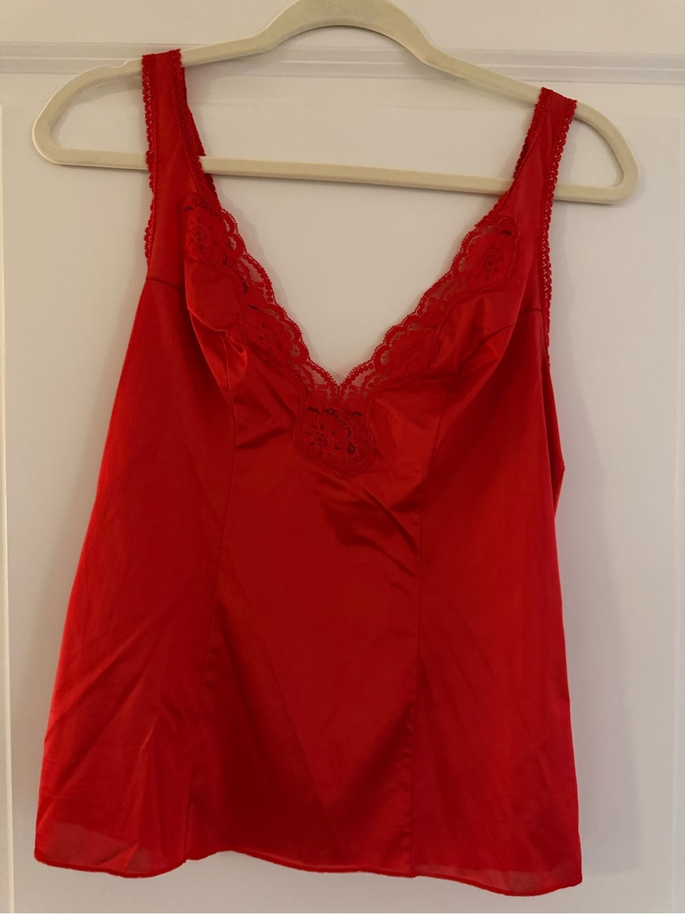 Vintage Red Lace Tank - Women Intimates & Sleepwear